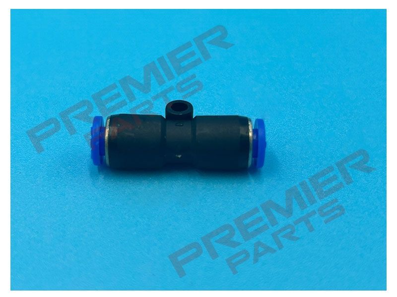 PUSH FIT EQUAL STRAIGHT UNION FOR METRIC TUBE, Size: 04MM