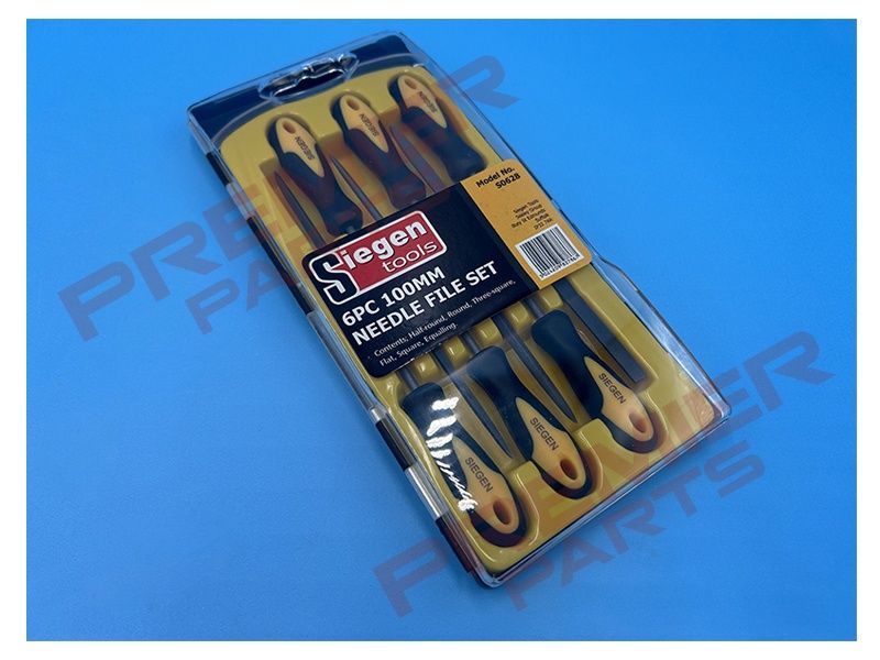 Needle File Set 100mm 6pc