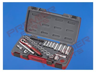 MECCA PRO 3/8&quot; Socket Set 6 pt 39 Pieces