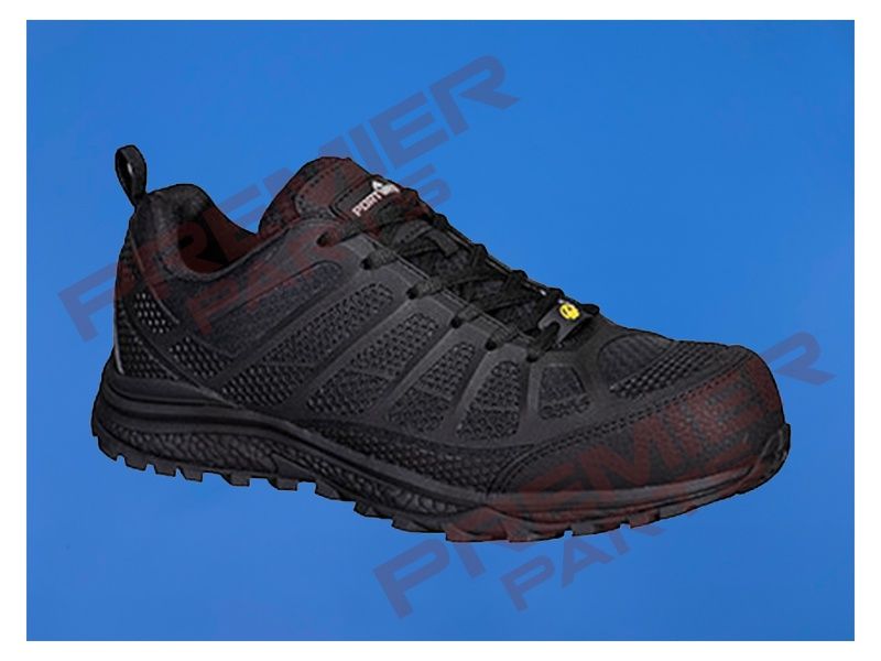 FT46 - Composite Textile Trainer S1PS ESD SR FO Black, Size: 5 (38)