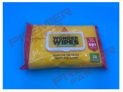 Wonder Wipes Biodegradable (60)