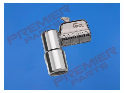 Tyre Valve Connector, Angled, Swivel, Female Thread Rp 1/4, Open End