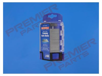 Heavy-Duty Trimming Knife Blades (Box 100) in safe storage dispenser
