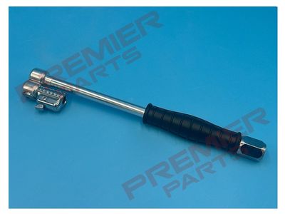 Tyre Valve Connector, Single, Swivel, Female Thread Rp 1/4, Open End