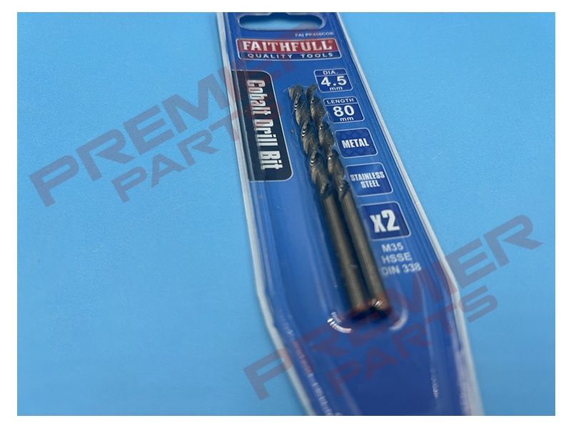 Professional Cobaltl Jobber Drill Bit Pre Packed (2) 5mm