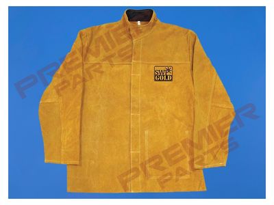 Gold Premium Class 2 Flame Retardant Back Welder&#39;s Jacket