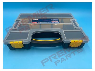 Stackable Parts Storage Case with Removable Compartments