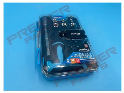 18 PCE Ratchet Screwdriver Bit and Socket Set