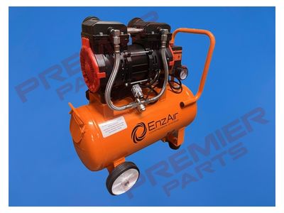 EnzAir 1500W30L Oil Free Silenced Diaphragm Compressor 30L 6 CFM