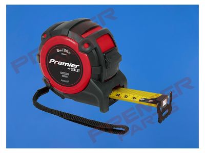 Premier Metric/Imperial Tape Measure Extra-Wide Blade 8m(26ft) x 32mm
