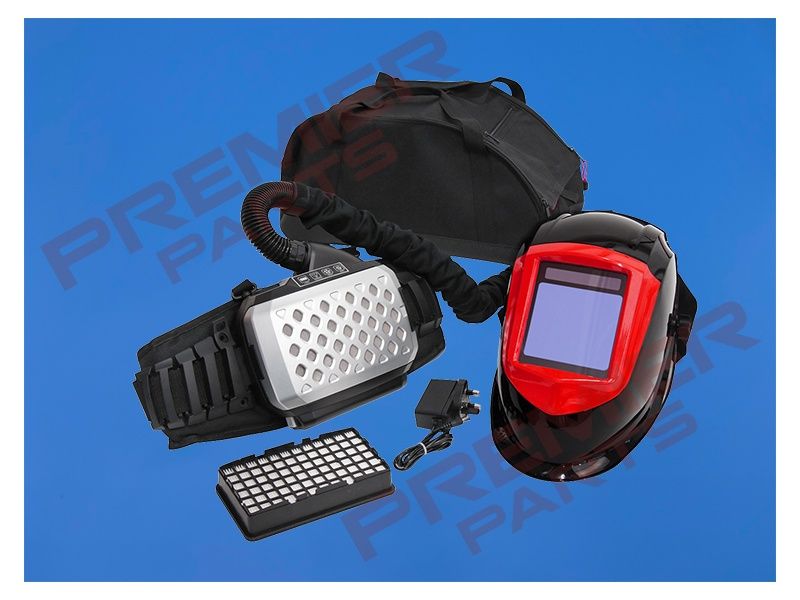 Auto Darkening Welding Helmet with TH3 Powered Air Purifying Respirator (PAPR)
