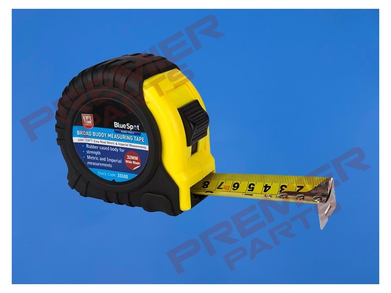 10m (33ft) Extra-Wide Blade Tape Measure