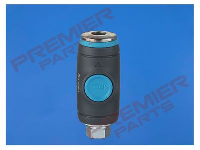 S19 PUSH BUTTON SAFETY COUPLING 1/4 FEMALE THREAD