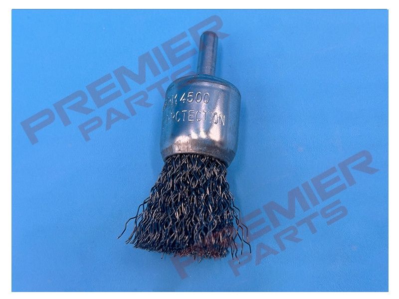 Wire End Brush 25mm Flat End