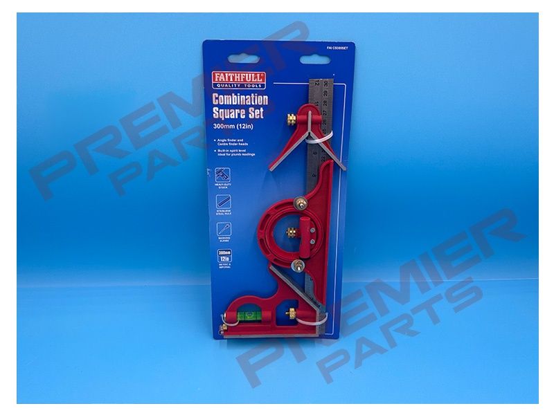 Combination Square Set 300mm (12in)