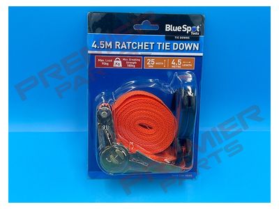 Ratchet Tie Down (25mm x 4.5m/15ft)