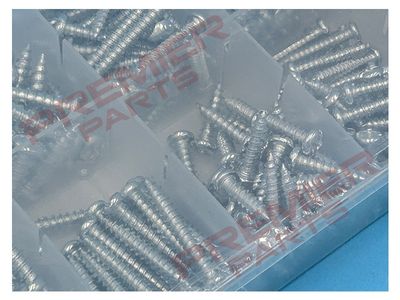 550 PCE Assorted Self Tapping Screw Set