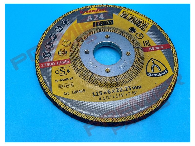 115MM A 24 Extra Kronenflex® grinding discs for Metals