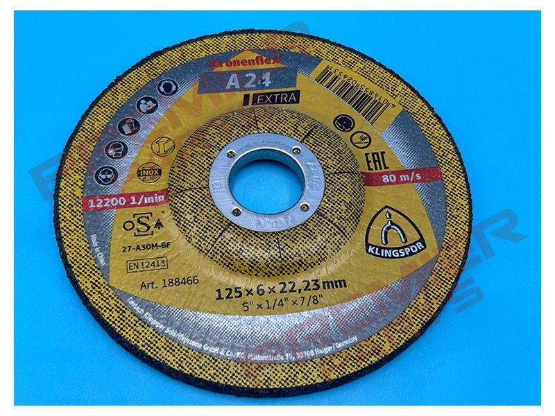 125MM A 24 Extra Kronenflex® grinding discs for Metals