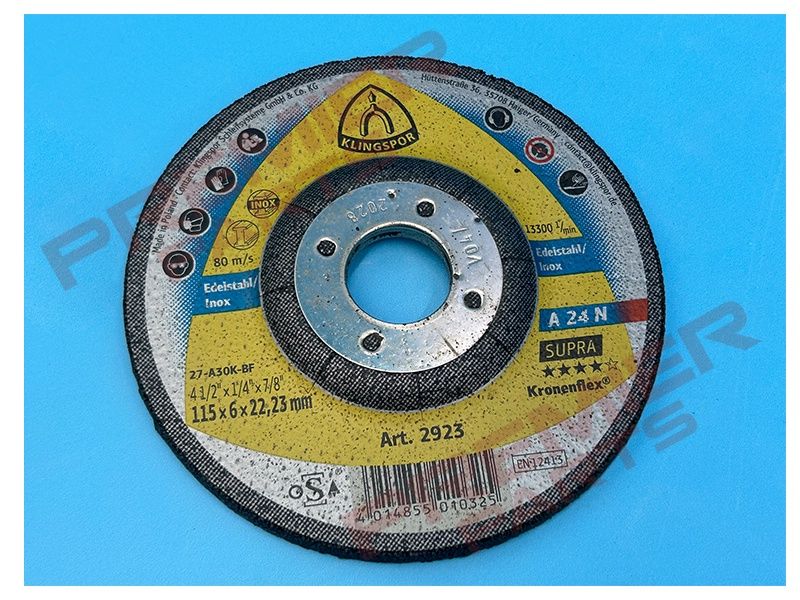 115MM A 24 N Supra Kronenflex® grinding discs for Stainless steel