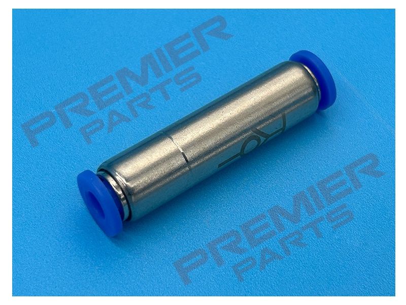 INLINE NON RETURN VALVE FOR METRIC TUBE, FOR TUBE SIZE: 4MM
