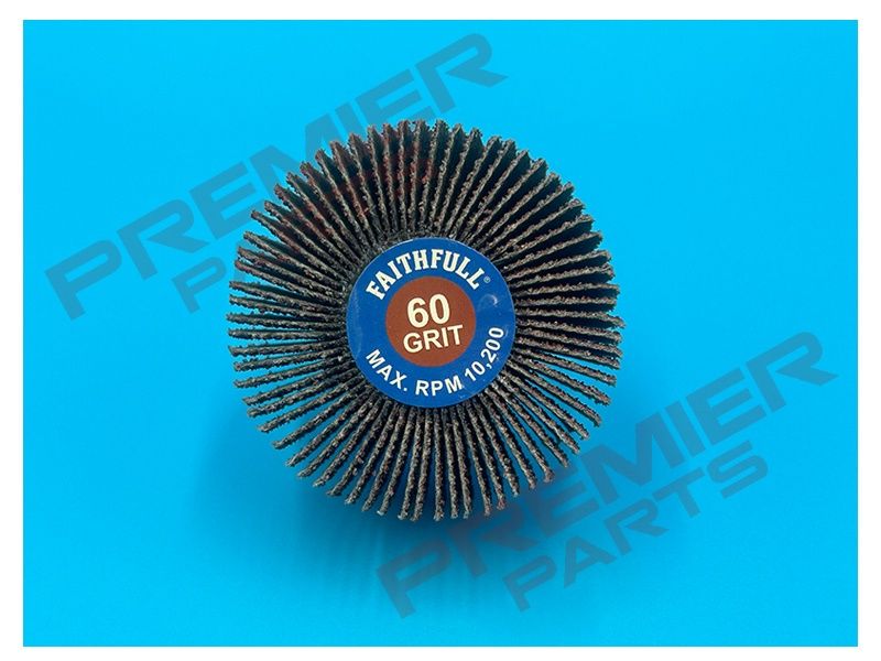 Flap Wheel 60 x 30mm Coarse (60Grit)