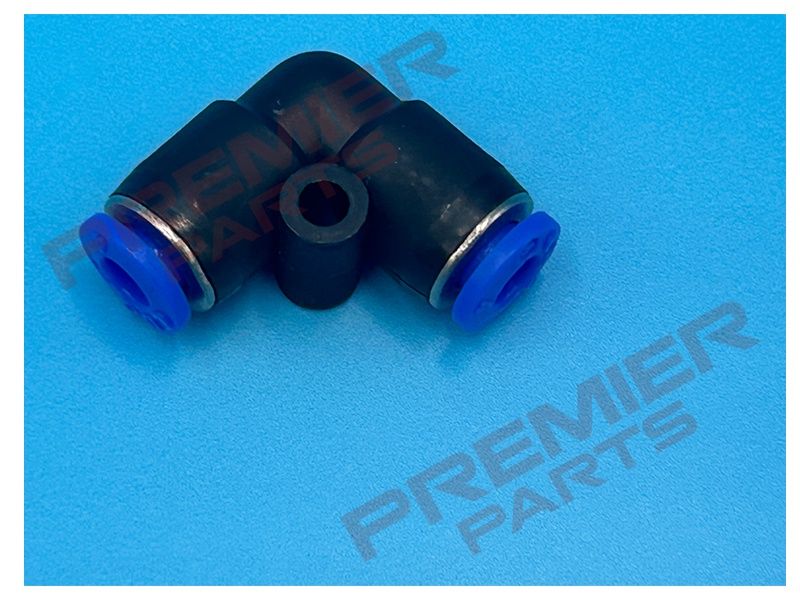 PUSH FIT EQUAL ELBOW FOR METRIC TUBE, FOR TUBE SIZE: 4MM