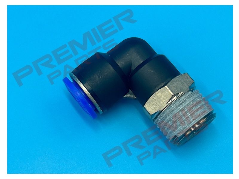 PUSH FIT SWIVEL ELBOWS FOR 12MM TUBE X BSPT MALE, THREAD SIZE: 1/2