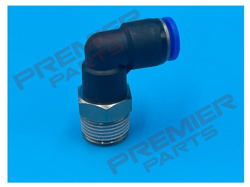 PUSH FIT SWIVEL ELBOWS FOR 8MM TUBE X BSPT, THREAD SIZE: 1/2