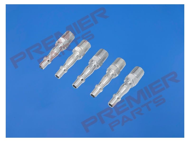S19 1/4 MALE PLUG HALFS PACK OF 5