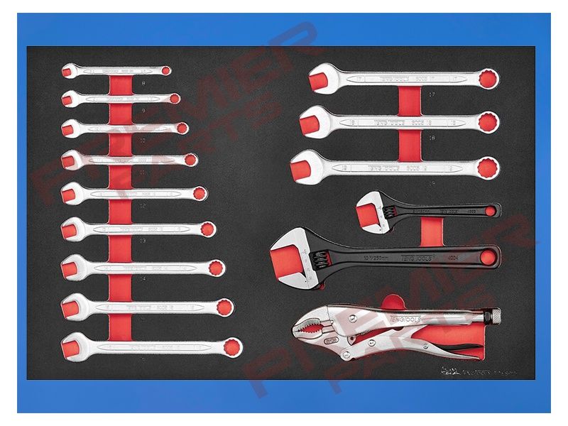 Spanner set FOAM4X4 15 pieces