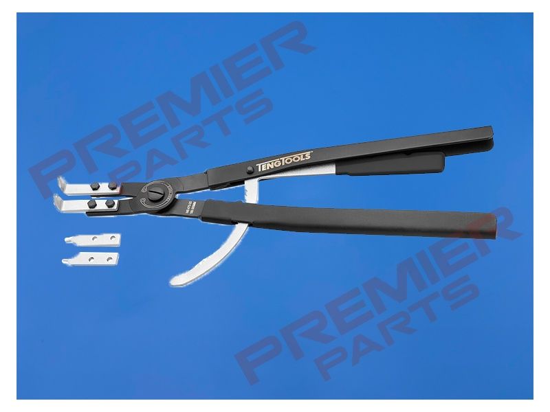 20″ Straight/bent inner ratcheting circlip plier