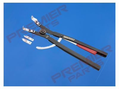 20″ Straight/bent outer ratcheting circlip plier