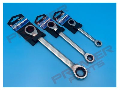 DOUBLE END RATCHET SPANNERS 8X10, 11X13, 17X19 SOLD EACH