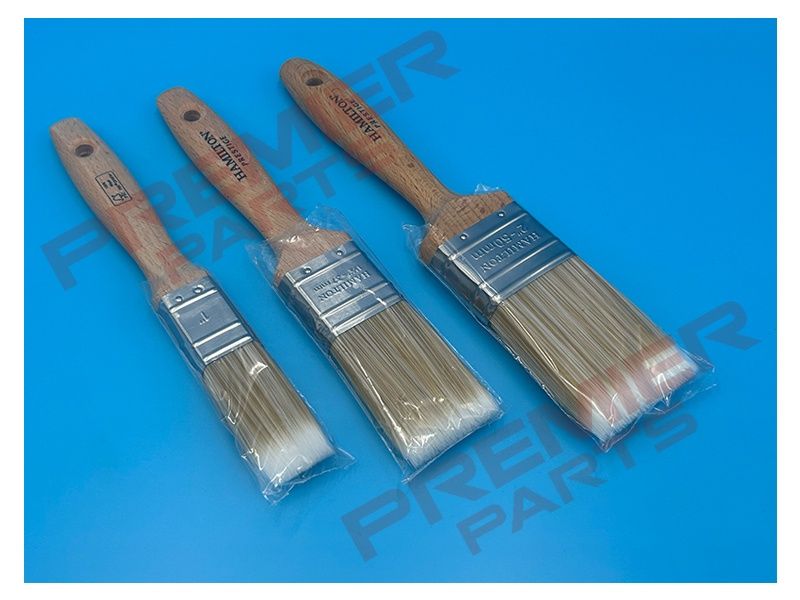 Prestige Synthetic Bristle Flat Paint Brush 3pc Set
