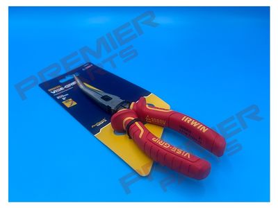 High Leverage VDE Bent Nose Pliers 200mm (8in)