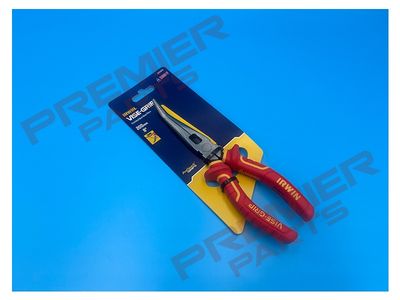 High Leverage VDE Bent Nose Pliers 200mm (8in)