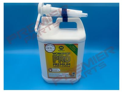 Workshop PRO Premium Hand Cleanser - 5 Litre Cleaner Soap
