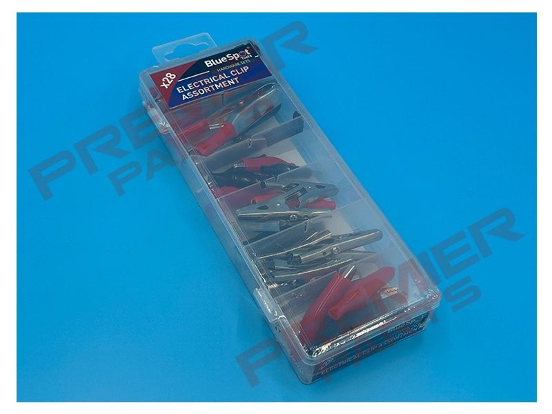 28 PCE Assorted Electrical Clip Set