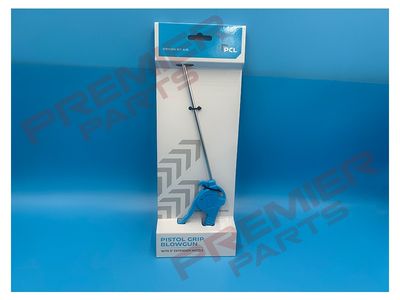 Blowgun, 9" Extension Nozzle, Rp 1/4 Inlet