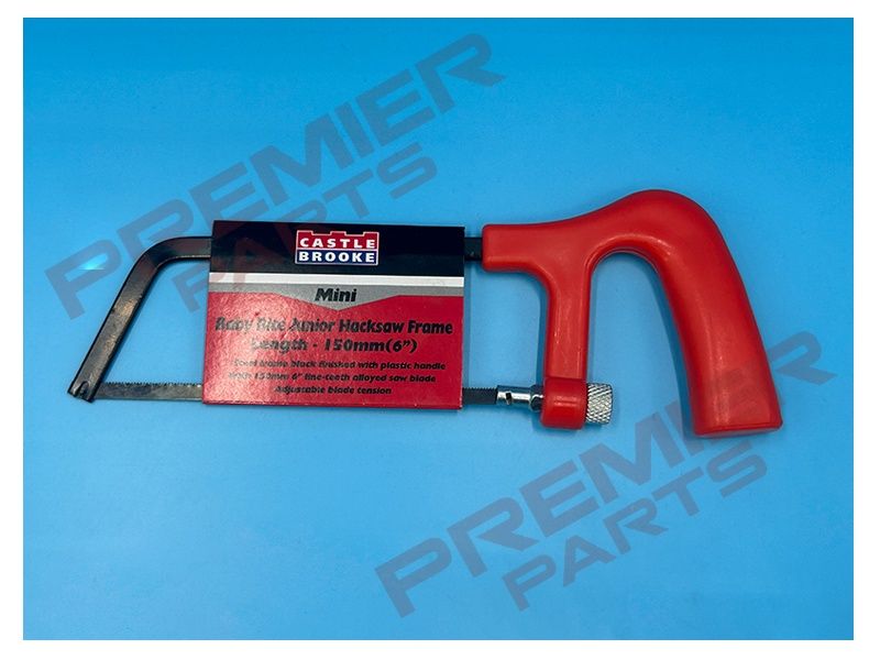 6&quot; Junior Hacksaw With Plastic Handle + Blade