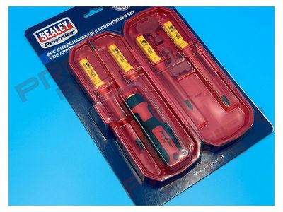 Interchangeable Screwdriver Set 8pc - VDE Approved