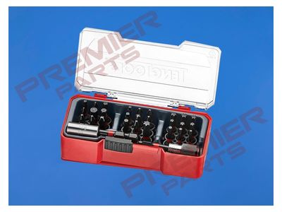 Impact Bit Set With Belt Clip Mixed 29 Pieces