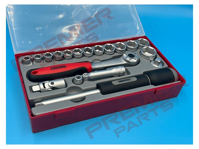 3/8&quot; Socket Set 6 pt TT1 19 Pieces