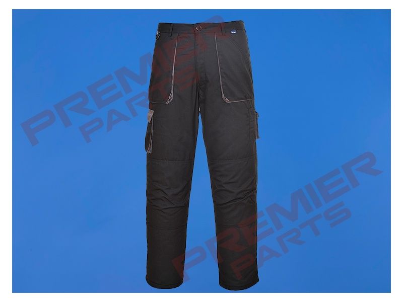 Portwest Texo contrast trousers (TX11) BLK, Colour: Black/Grey, Size: Small