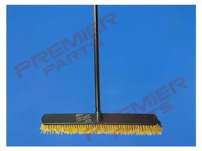 24" Heavy Duty Stiff Broom and Handle