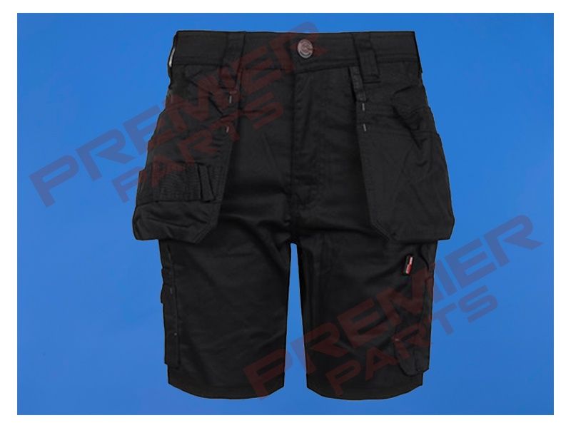 815 TUFFSTUFF PROFLEX WORK SHORTS, Colour: Black, Size: 28&quot;
