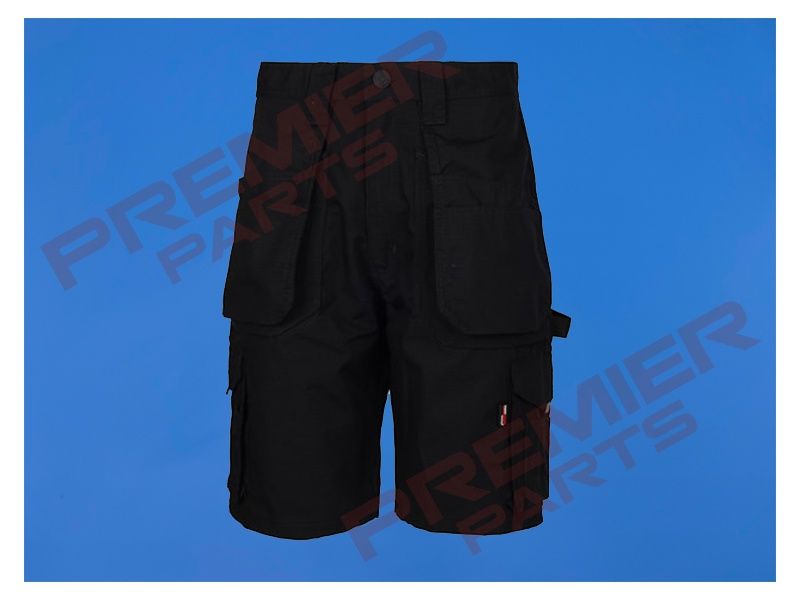 844 TUFFSTUFF ENDURO WORK SHORTS, Colour: Black, Size: 28&quot;