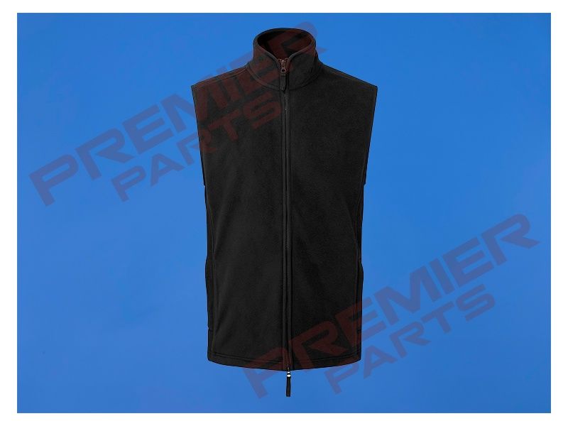 Artisan fleece gilet, Colour: Black/Black, Size: Small