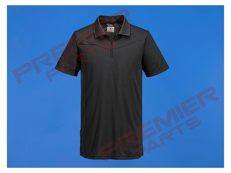 DX410 - DX4 Polo Shirt, Colour: Black, Size: Small